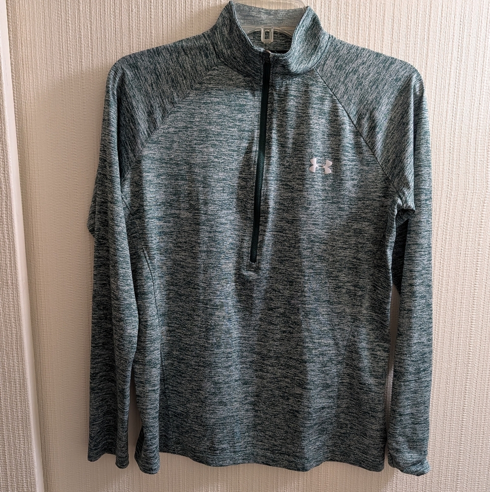 Under Armour Women's 1/2 Zip Workout Wear Pullover Size M